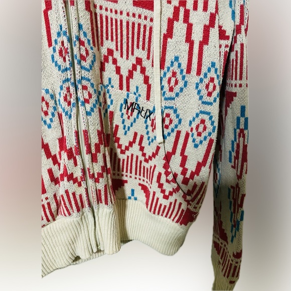 MATIX- red and blue Asher hoodie - Picture 3 of 7